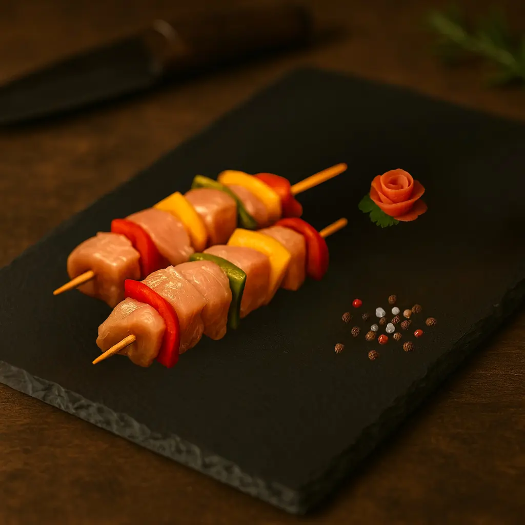 Brochette de dinde