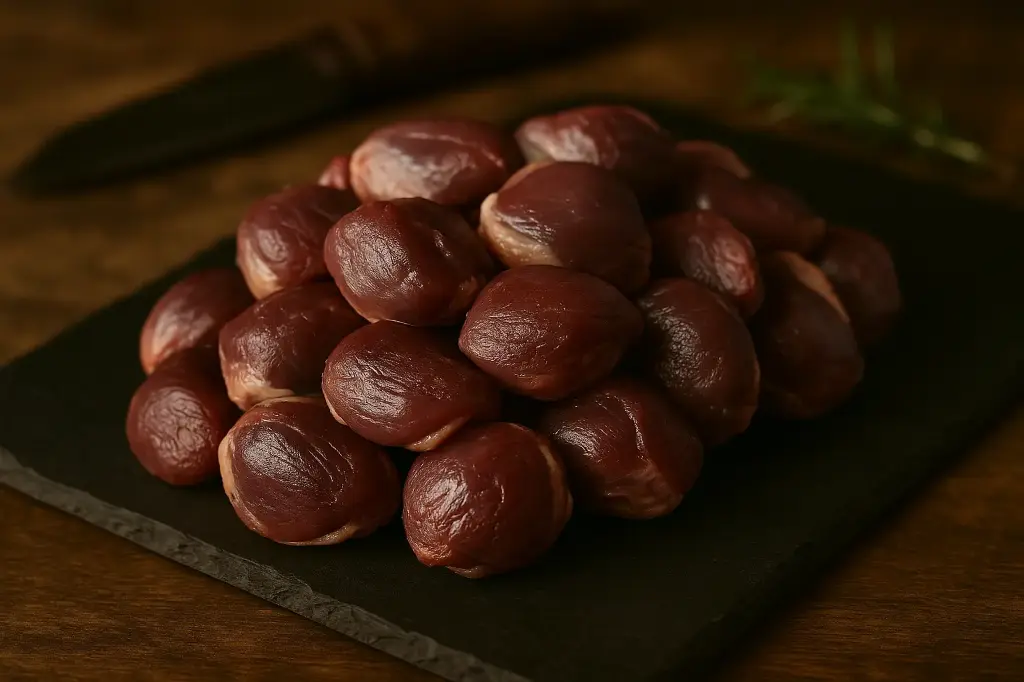 Gésier de canard confit