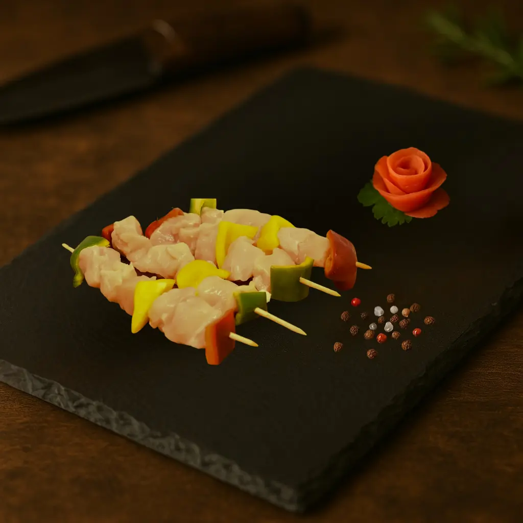 Brochette de poulet
