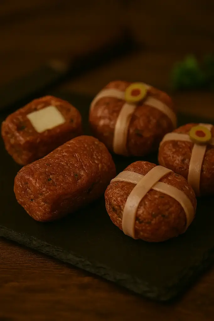 Steakette d'agneau au fromage